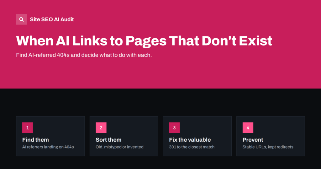 AI Assistants Linking to Pages That Don’t Exist: What to Do