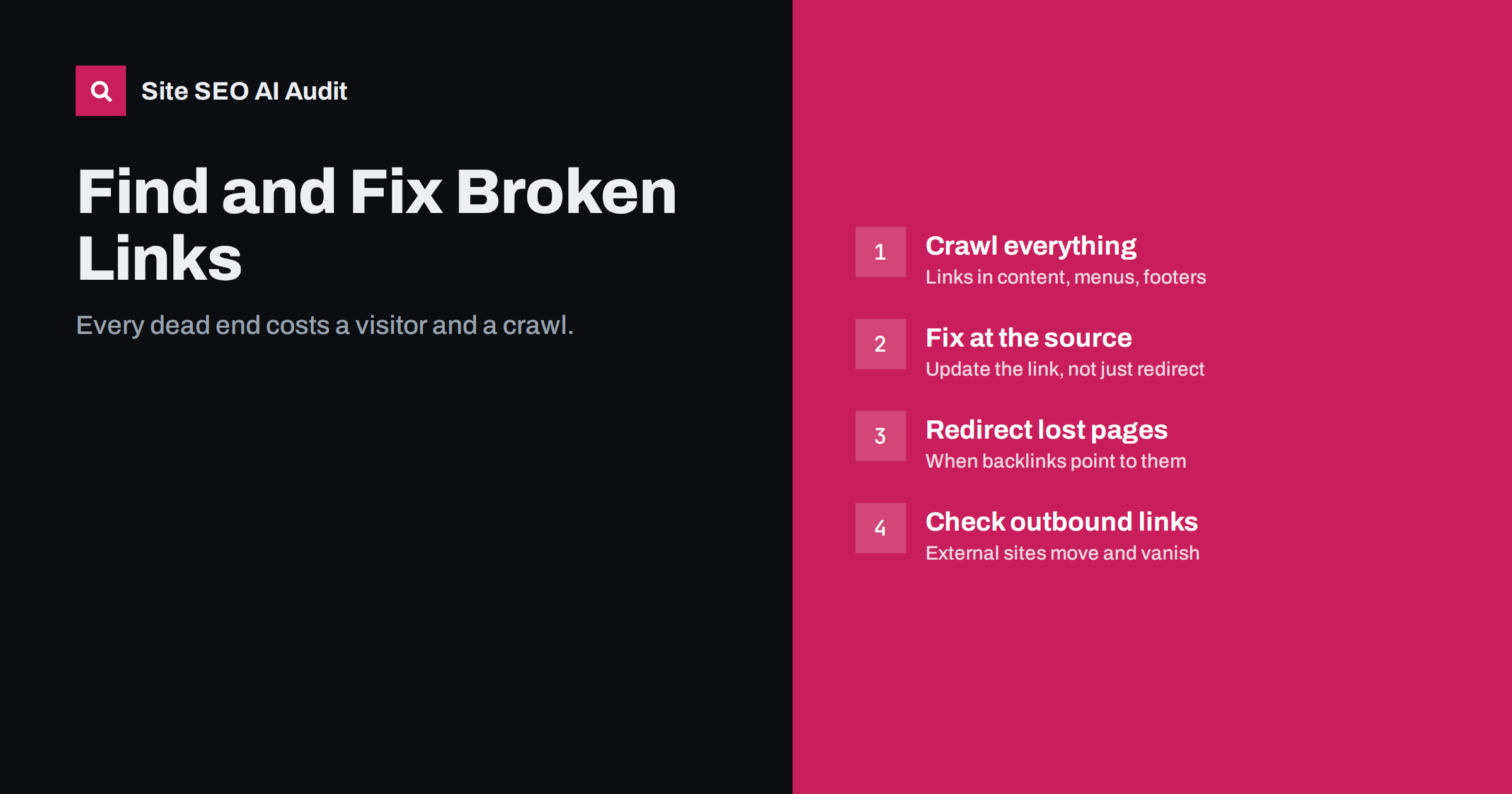 Broken Links: How to Find and Fix Them Across Your Site