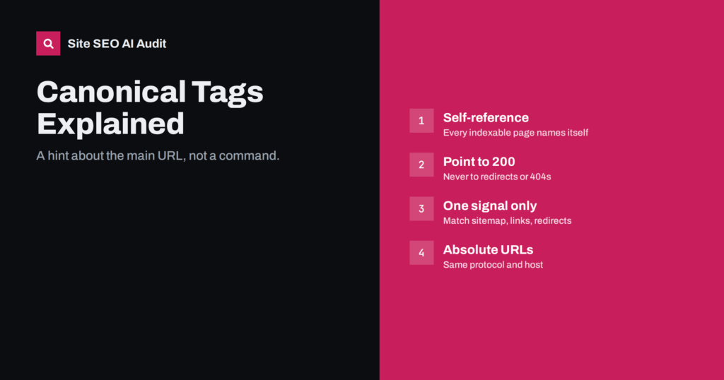 Canonical Tags Explained: How to Set Them and Fix Errors