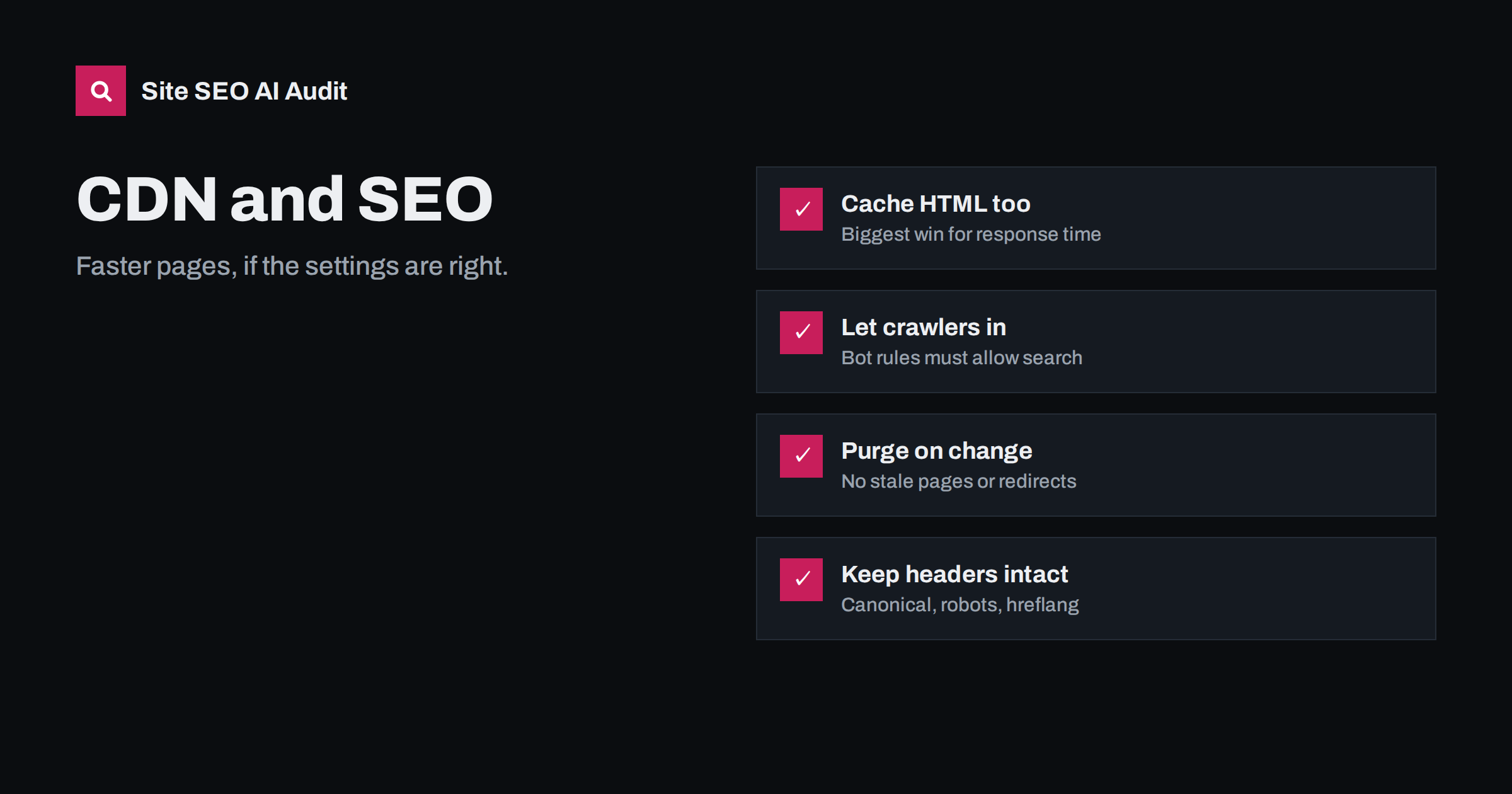 CDN and SEO: Setup Choices That Help or Hurt Search