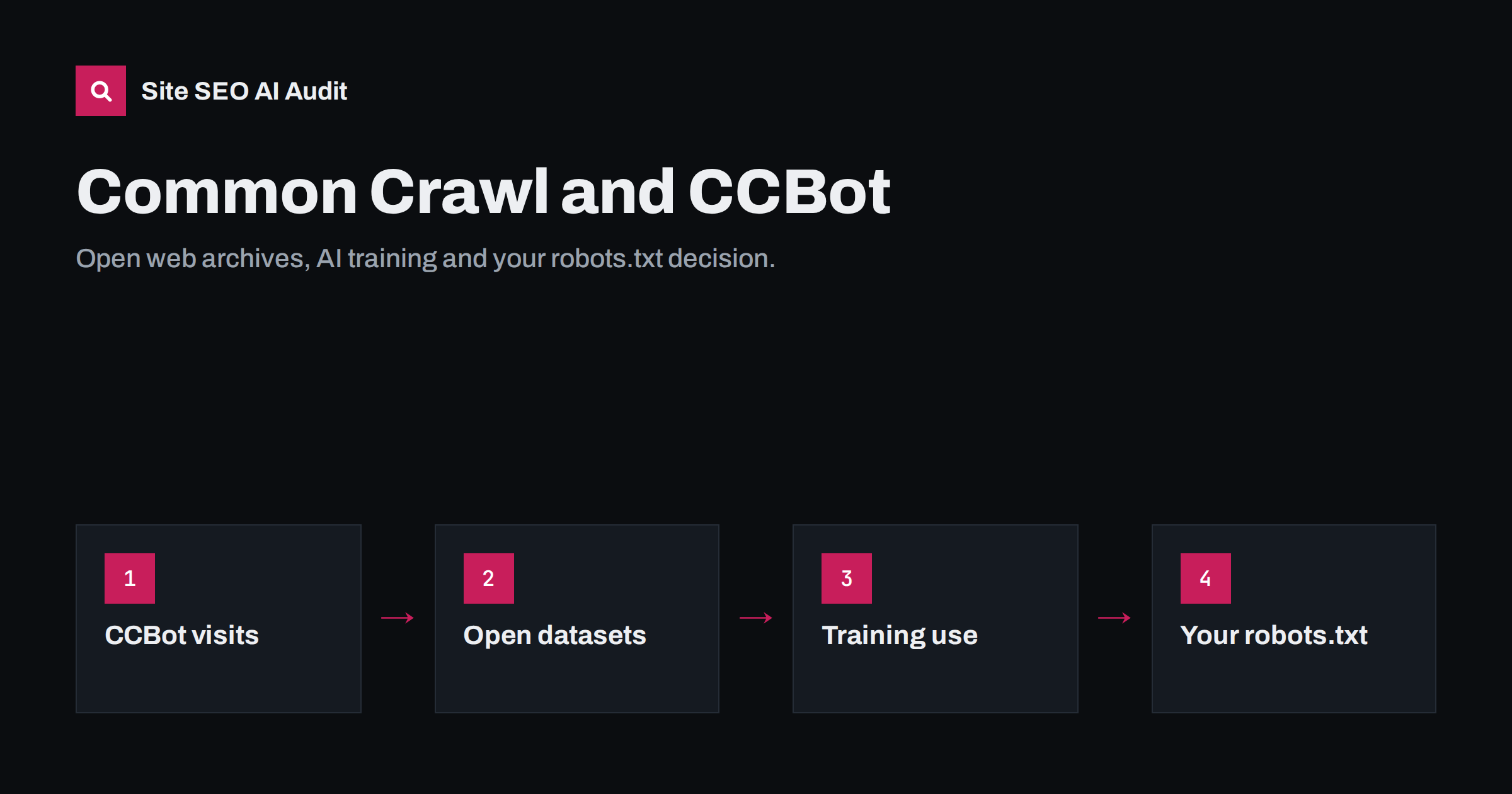Common Crawl and CCBot: What It Means for Your Website