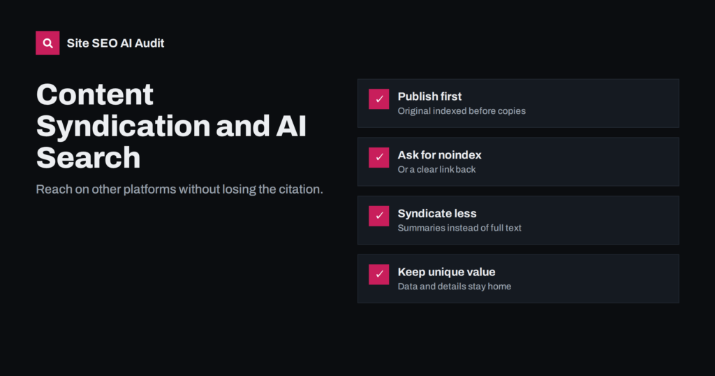 Content Syndication and AI Search: Who Gets the Credit?