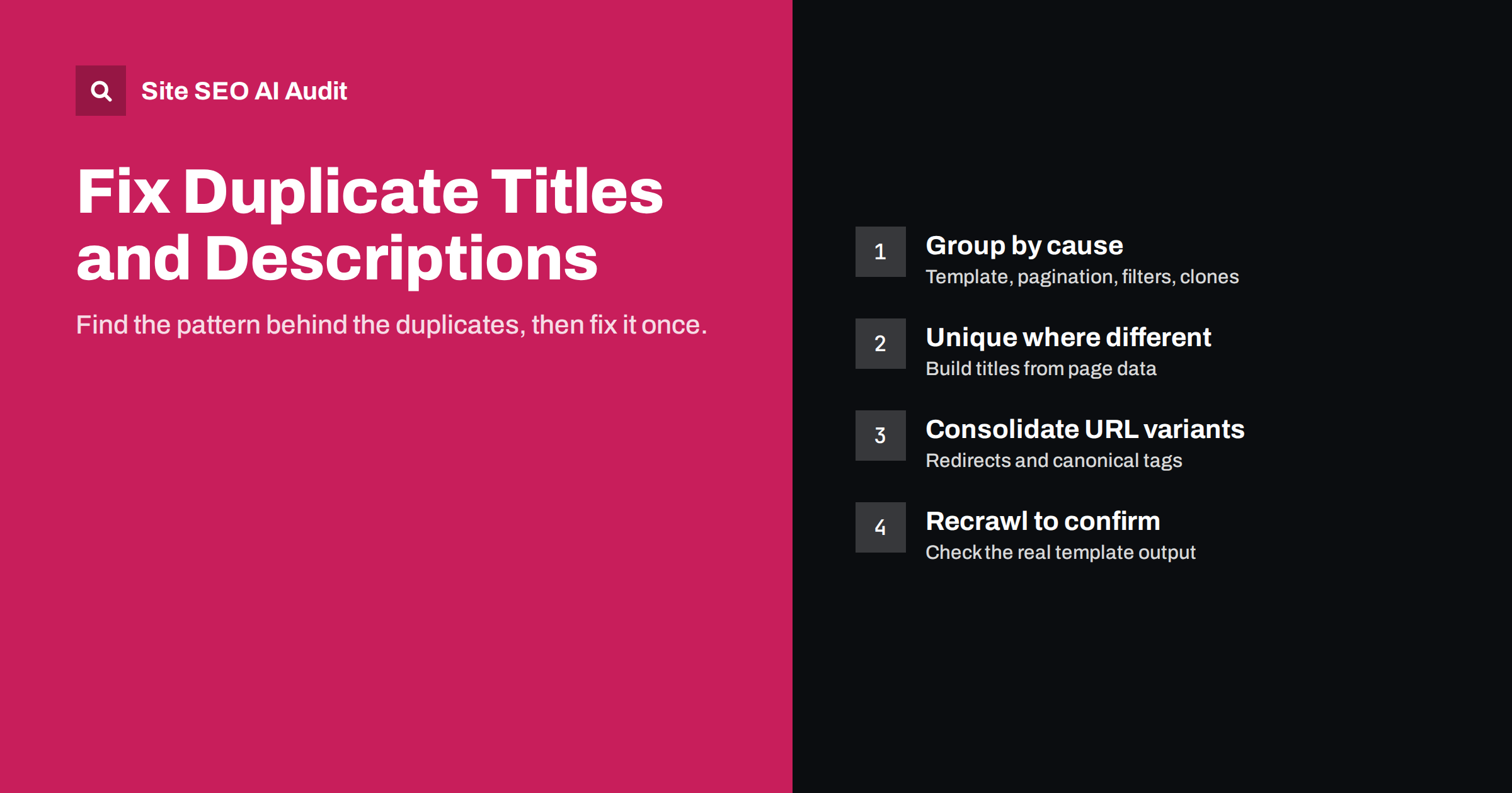 Duplicate Title Tags and Meta Descriptions: How to Fix Them