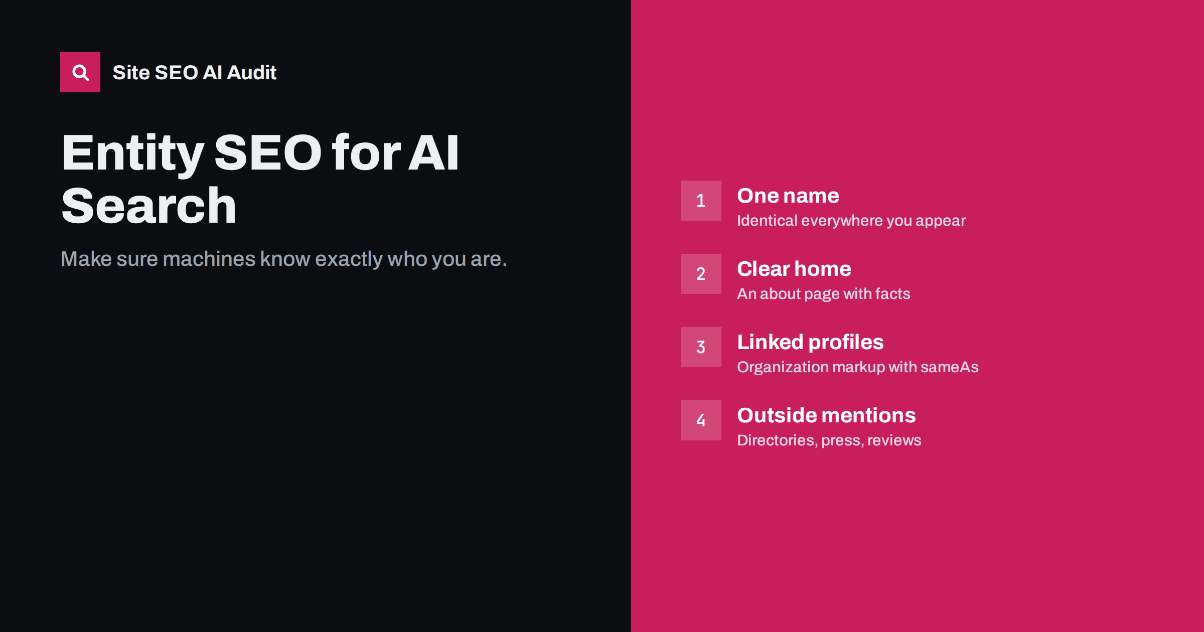 Entity SEO: Helping AI Systems Understand Your Brand