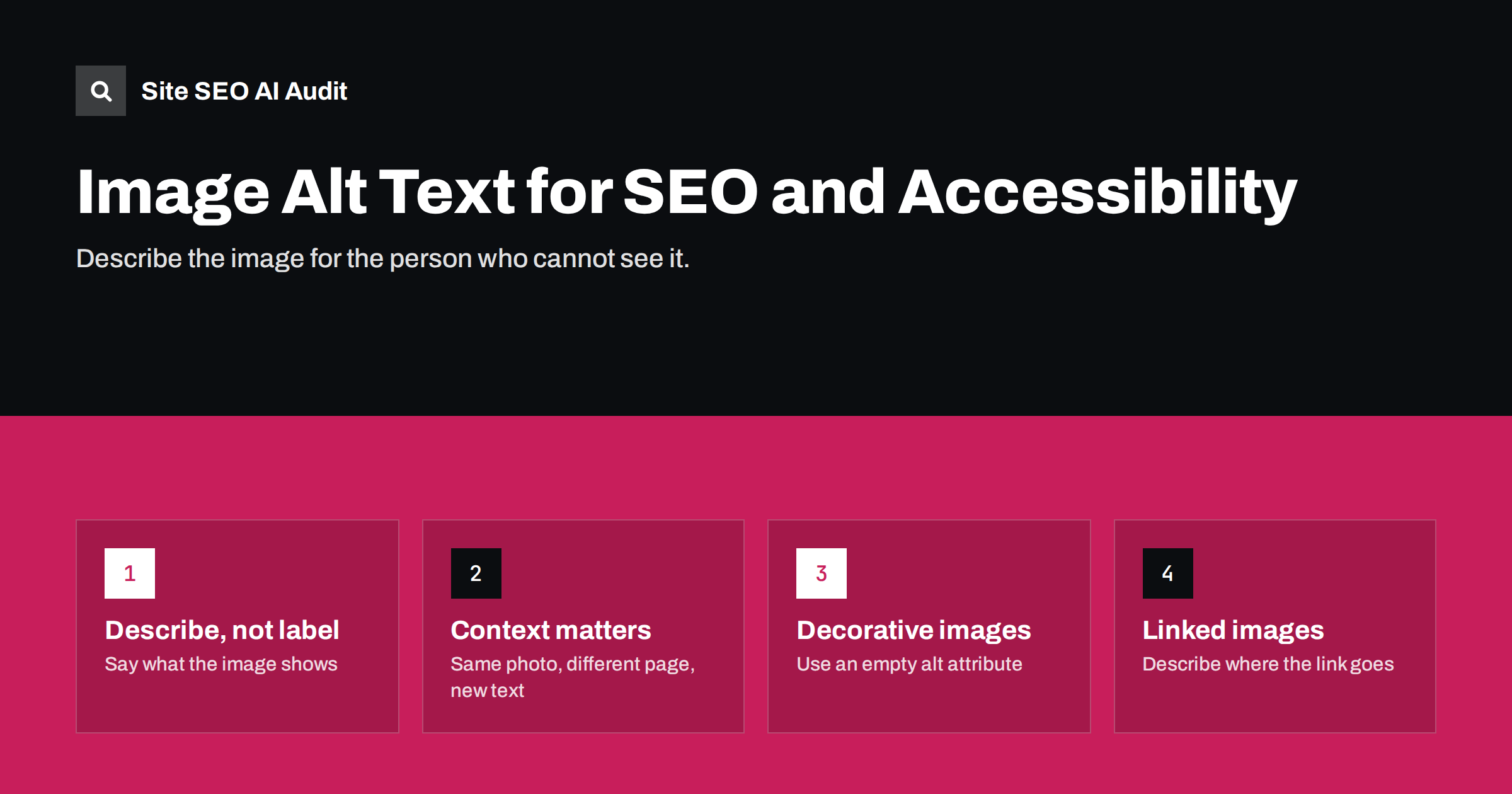 Image Alt Text: How to Write It for SEO and Accessibility