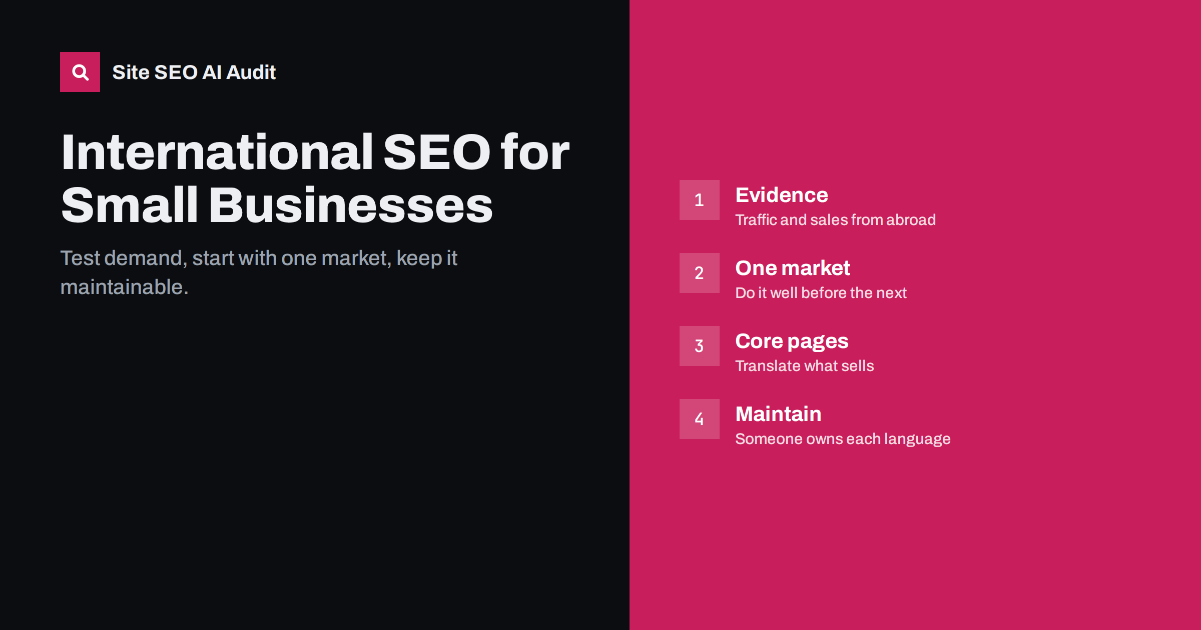 International SEO for Small Businesses: When It Pays Off