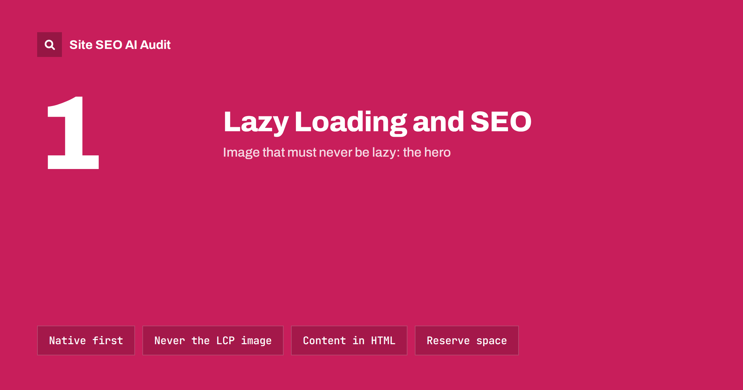 Lazy Loading and SEO: What to Lazy-Load and What Not To