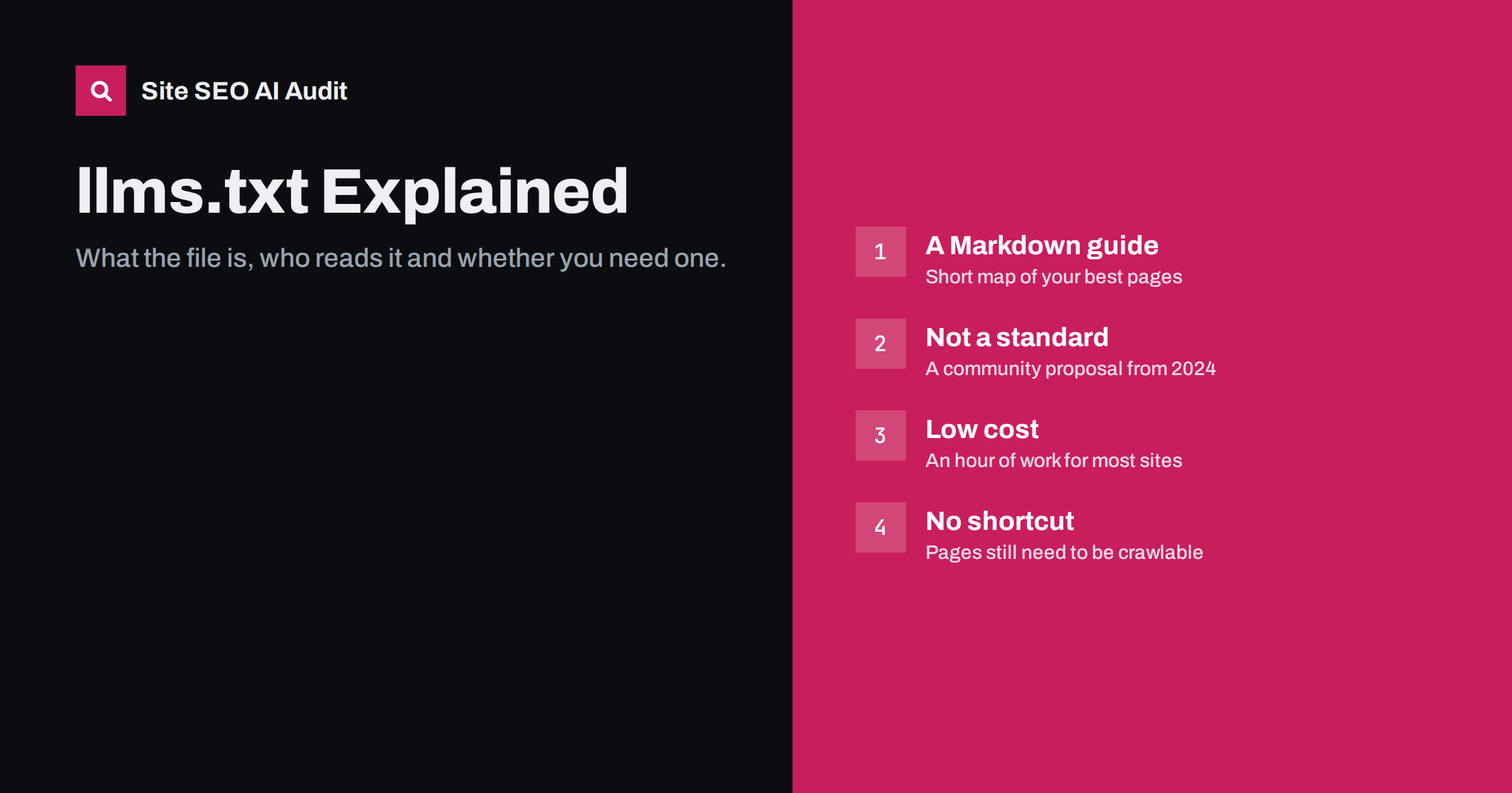 llms.txt Explained: What It Is and Whether You Need One