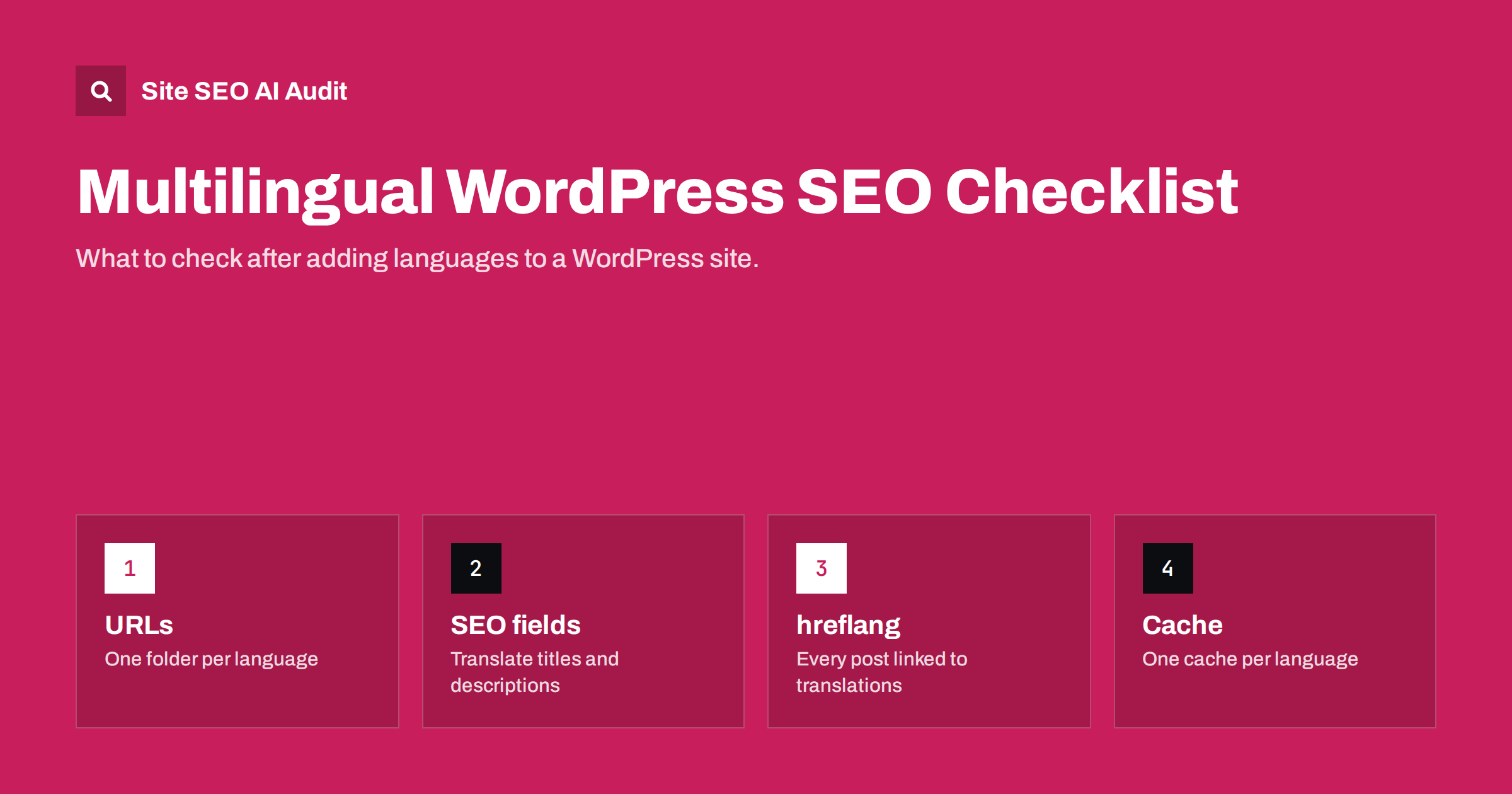 Multilingual WordPress SEO: A Checklist for Translated Sites
