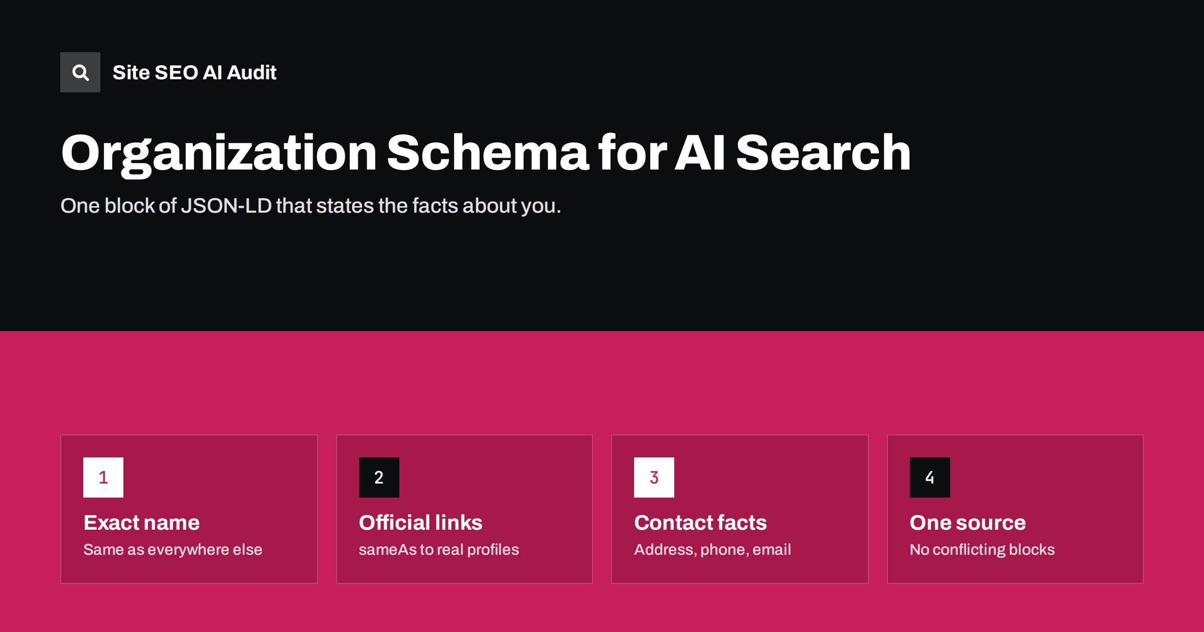 Organization Schema: Telling AI Systems Who You Are
