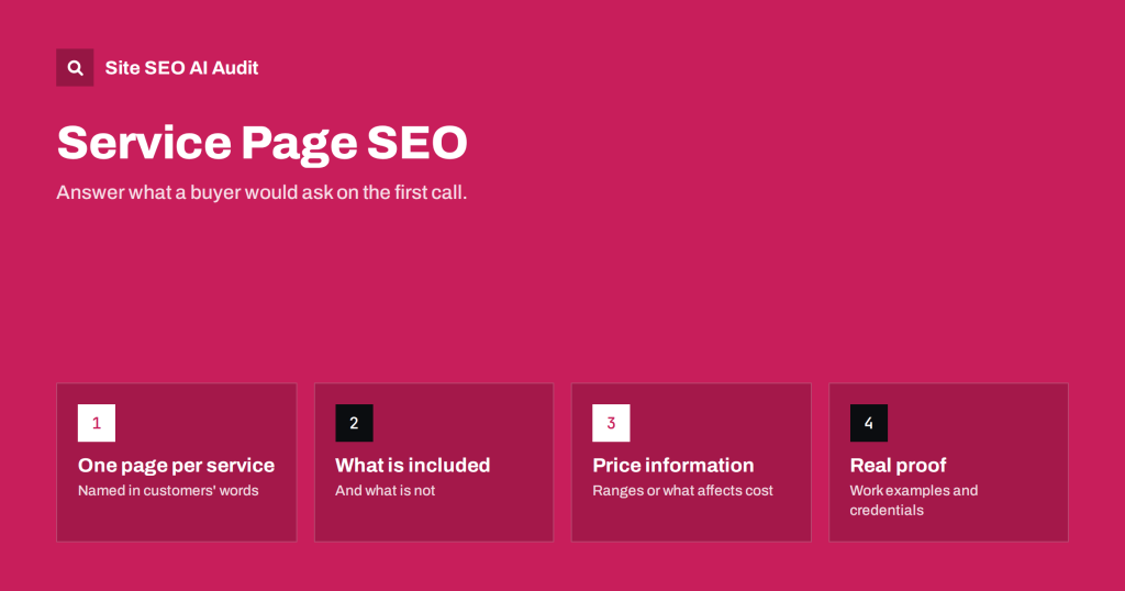 Service Page SEO: How to Build Pages That Rank and Convert