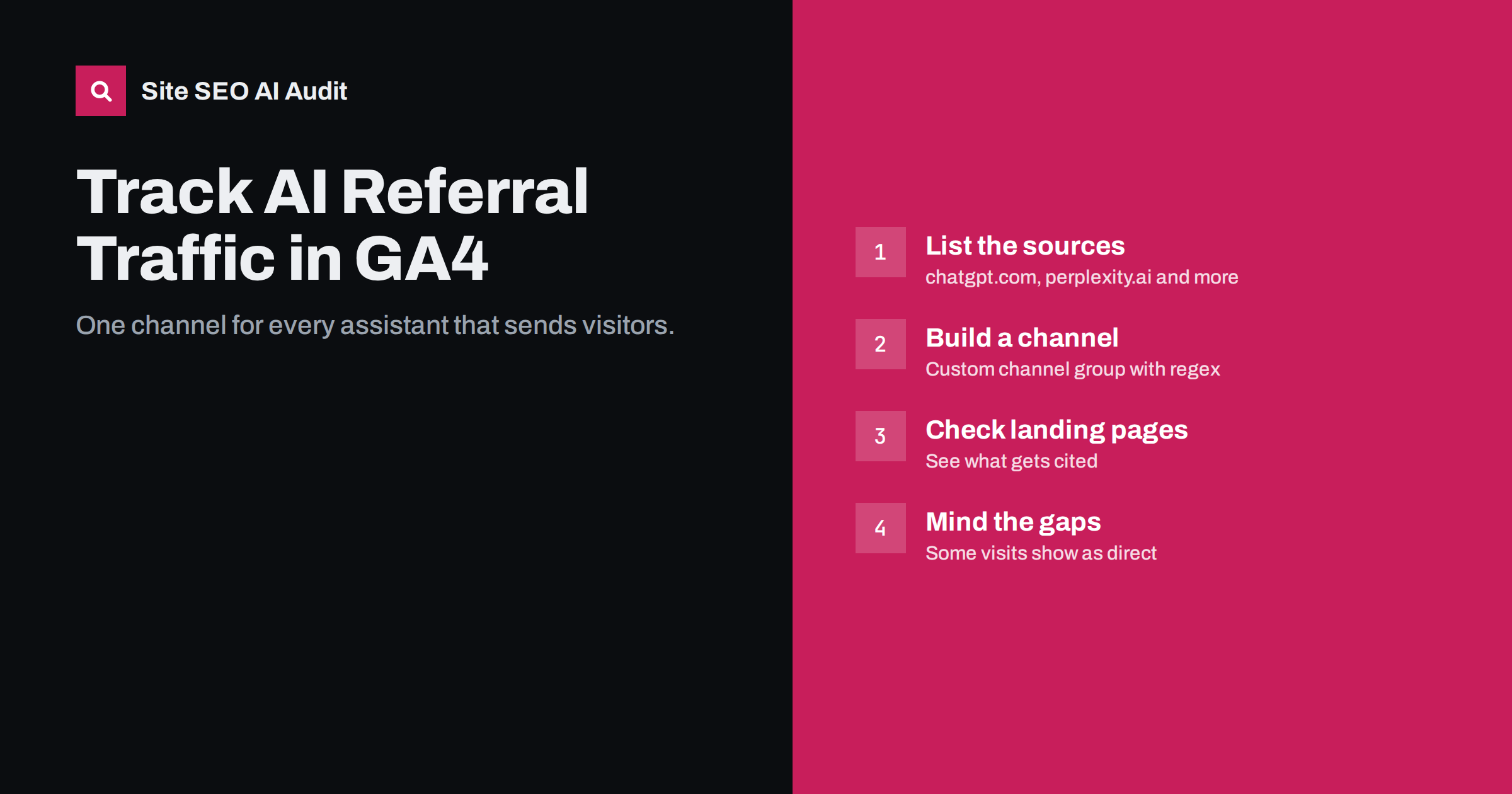 How to Track AI Referral Traffic in Google Analytics 4