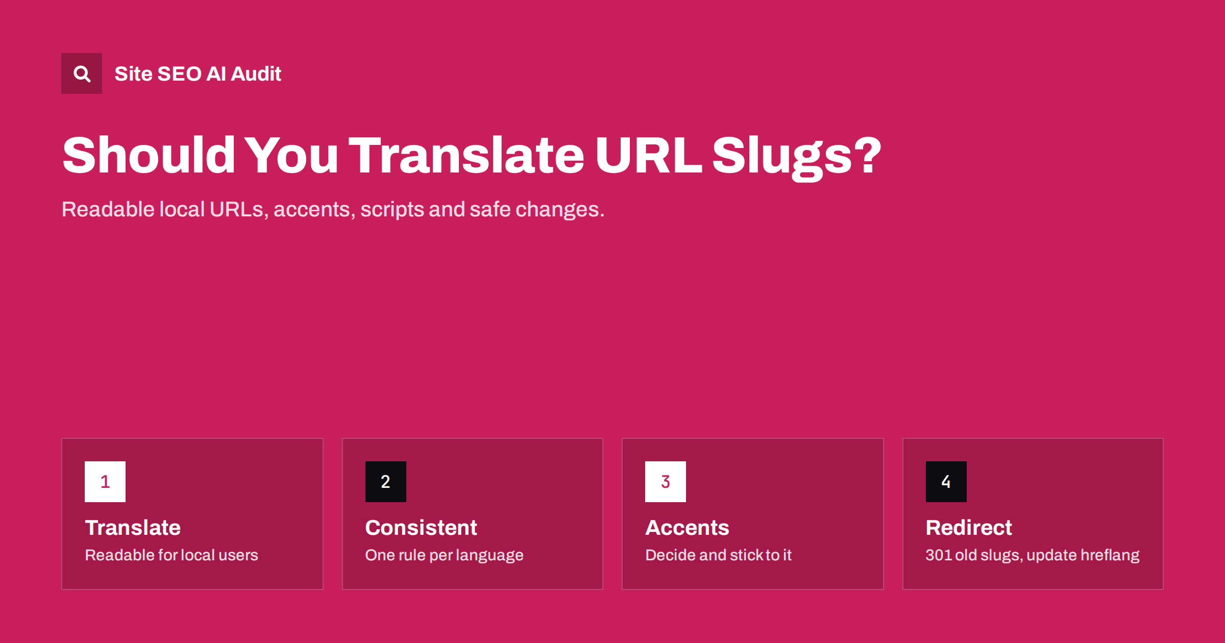 Should You Translate URL Slugs on a Multilingual Site?