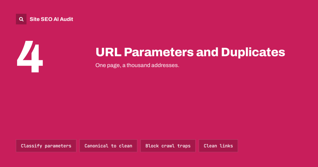 URL Parameters and Duplicate Content: A Practical Fix Guide