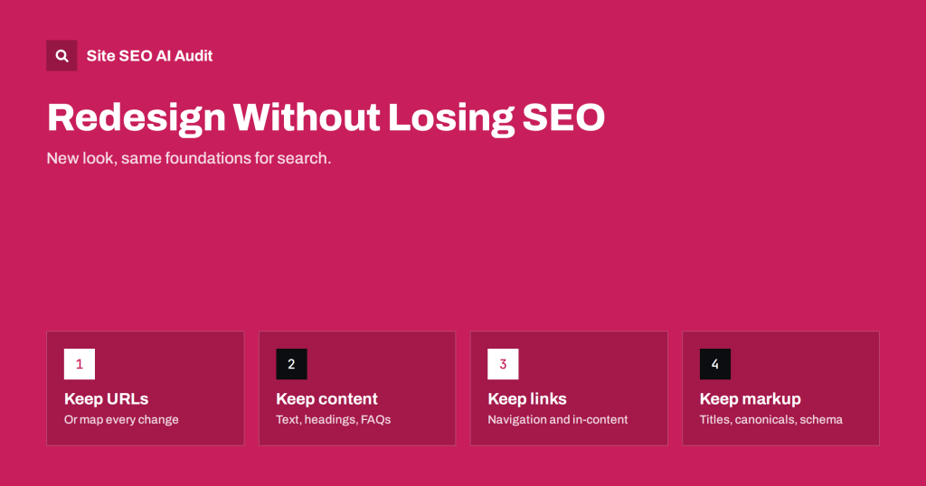 Website Redesign Without Losing SEO: A Practical Guide