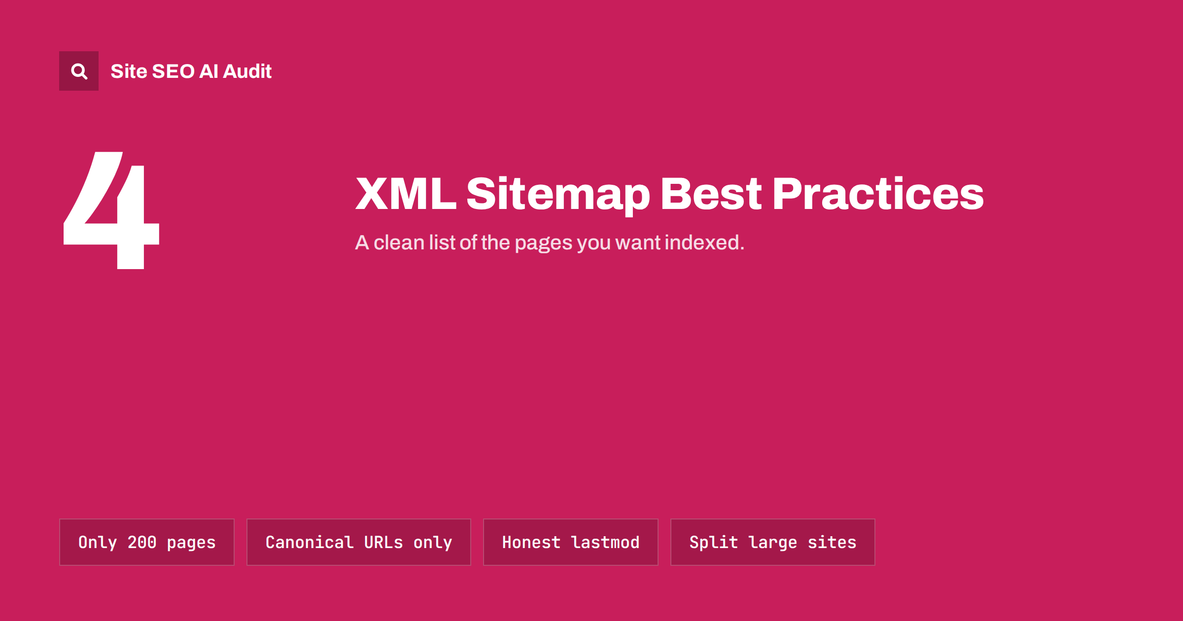 XML Sitemap Best Practices: What to Include and Leave Out