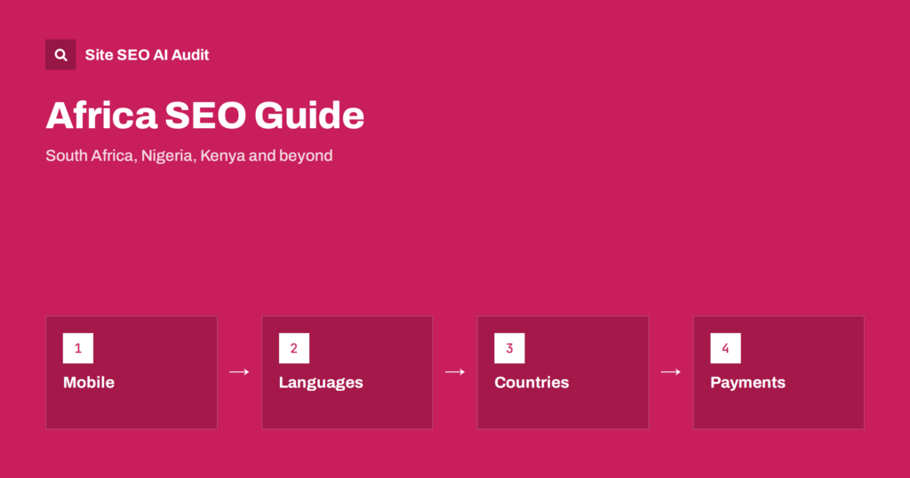 Africa SEO Guide: South Africa, Nigeria, Kenya and Beyond