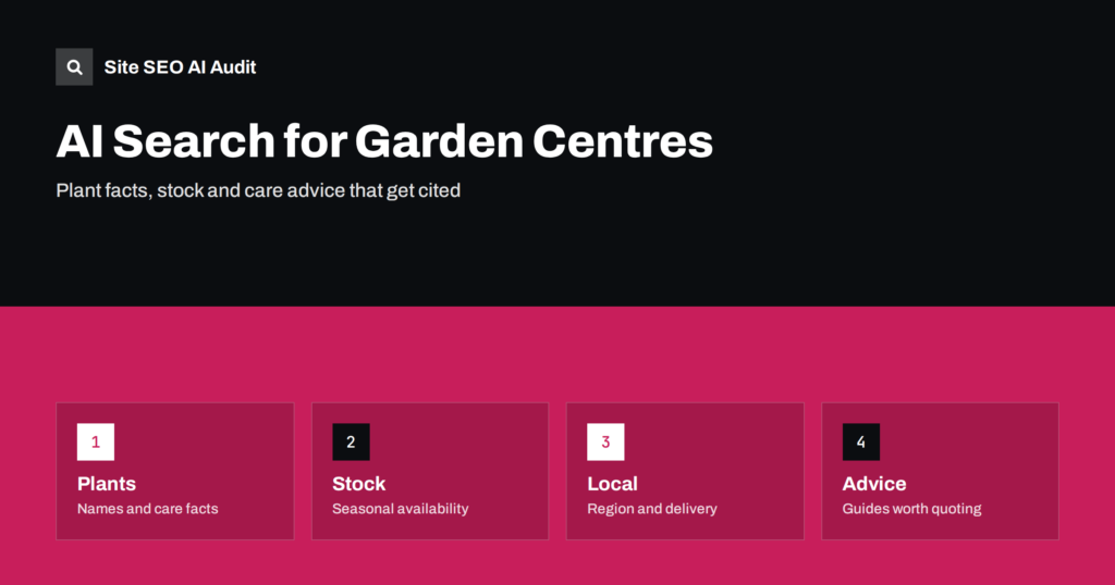 AI Search for Garden Centres and Plant Retailers