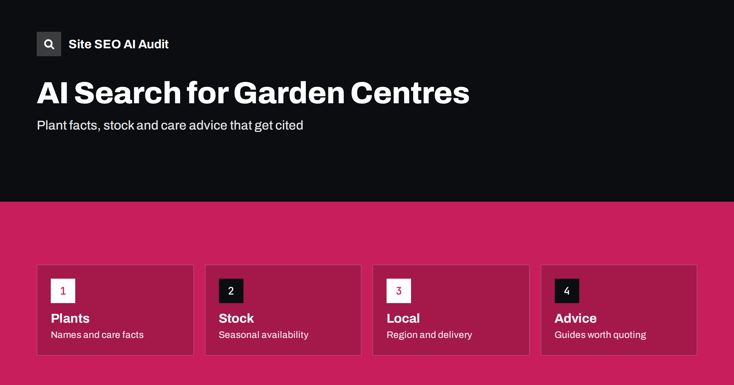 AI Search for Garden Centres and Plant Retailers