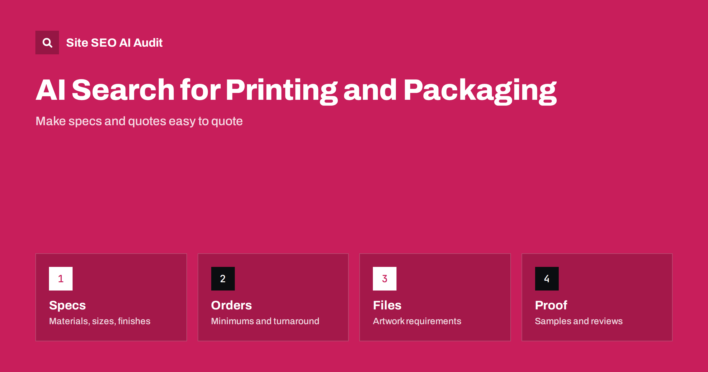 AI Search for Printing, Packaging and Sign Shops: A Guide