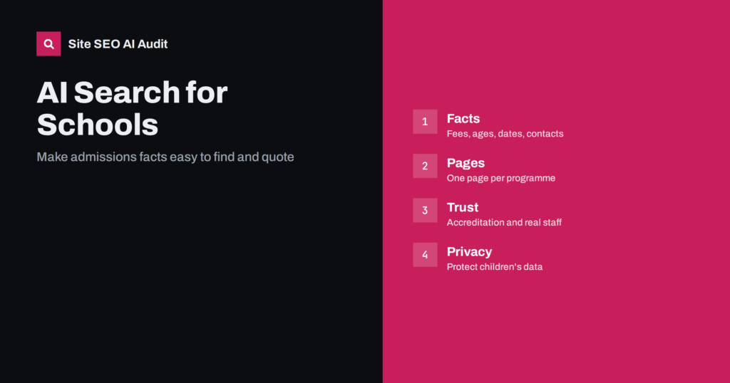 AI Search for Schools and Education Providers: A Guide