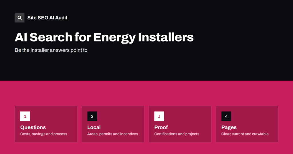 AI Search for Solar and Energy Installers: A Guide