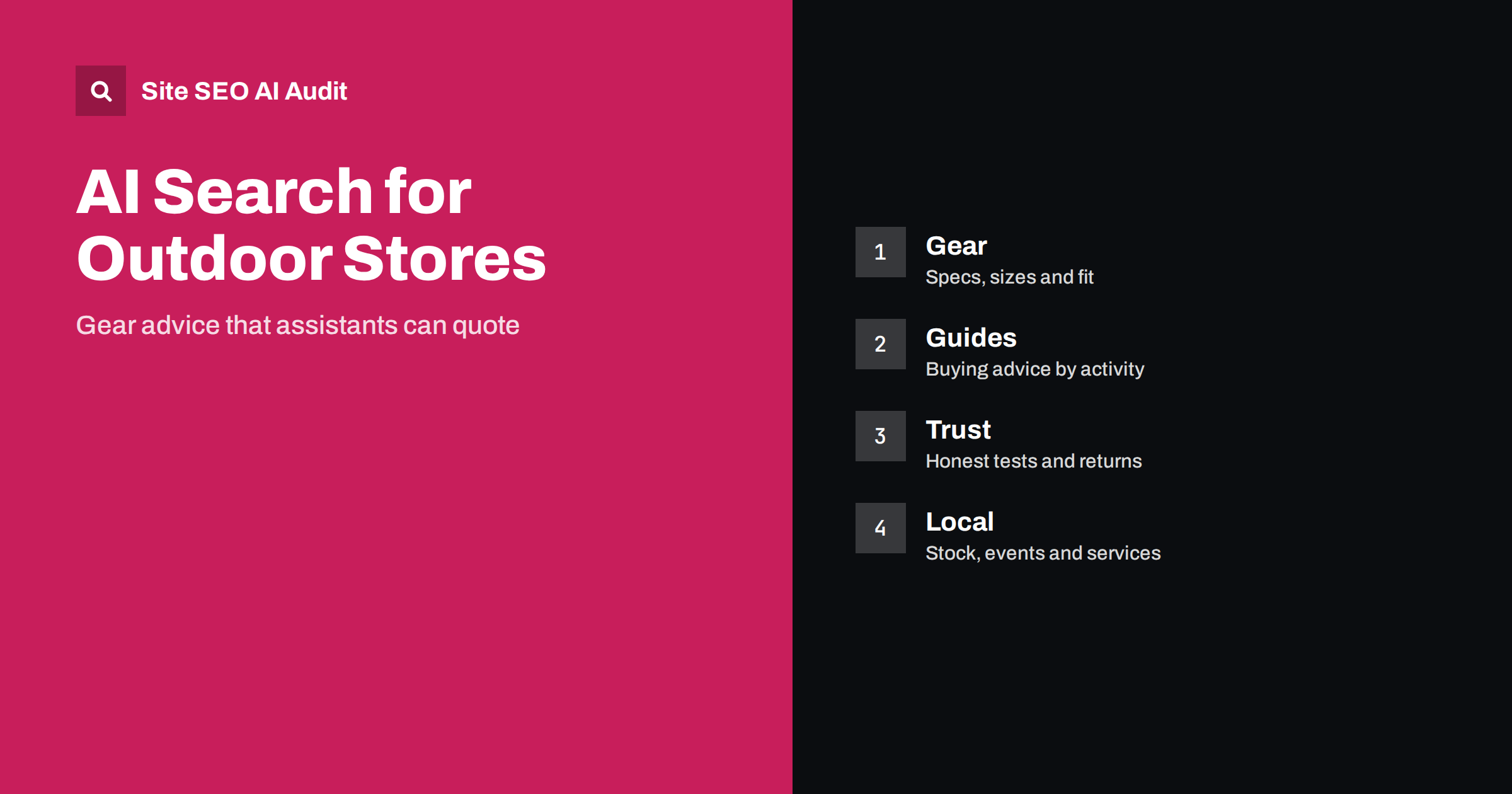 AI Search for Sports and Outdoor Gear Stores: A Guide