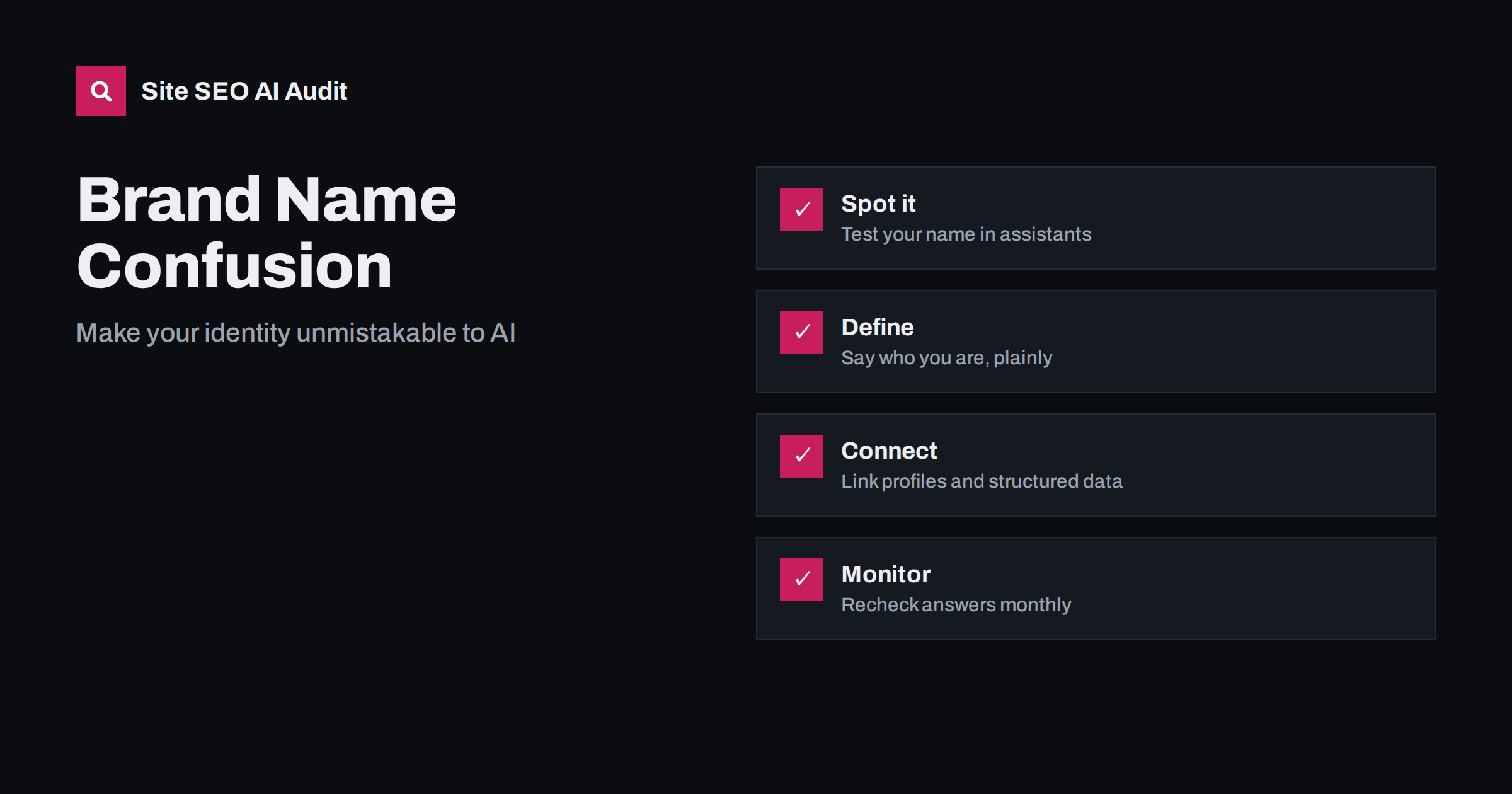 Brand Name Confusion in AI Search: How to Stand Apart