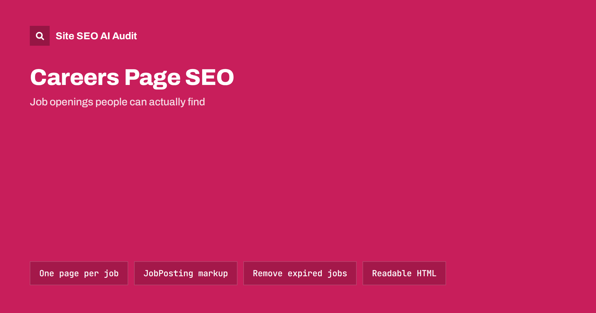 Careers Page SEO: Make Your Job Openings Easy to Find