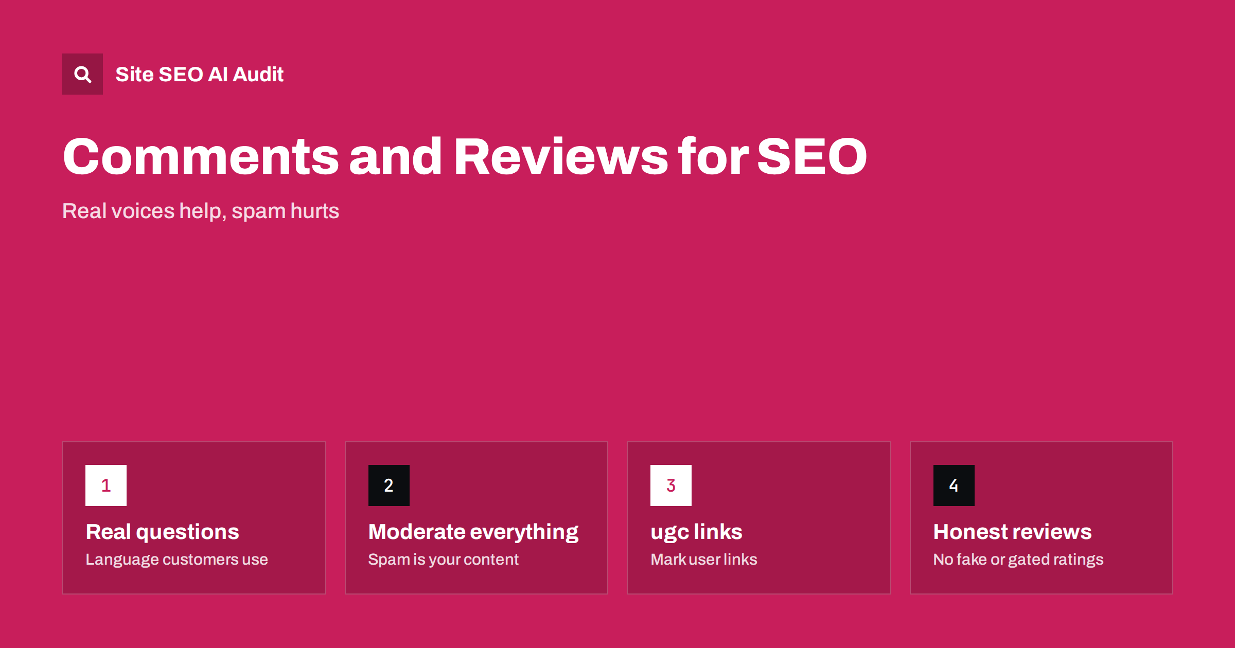 Blog Comments and User Reviews: SEO Benefits and Risks
