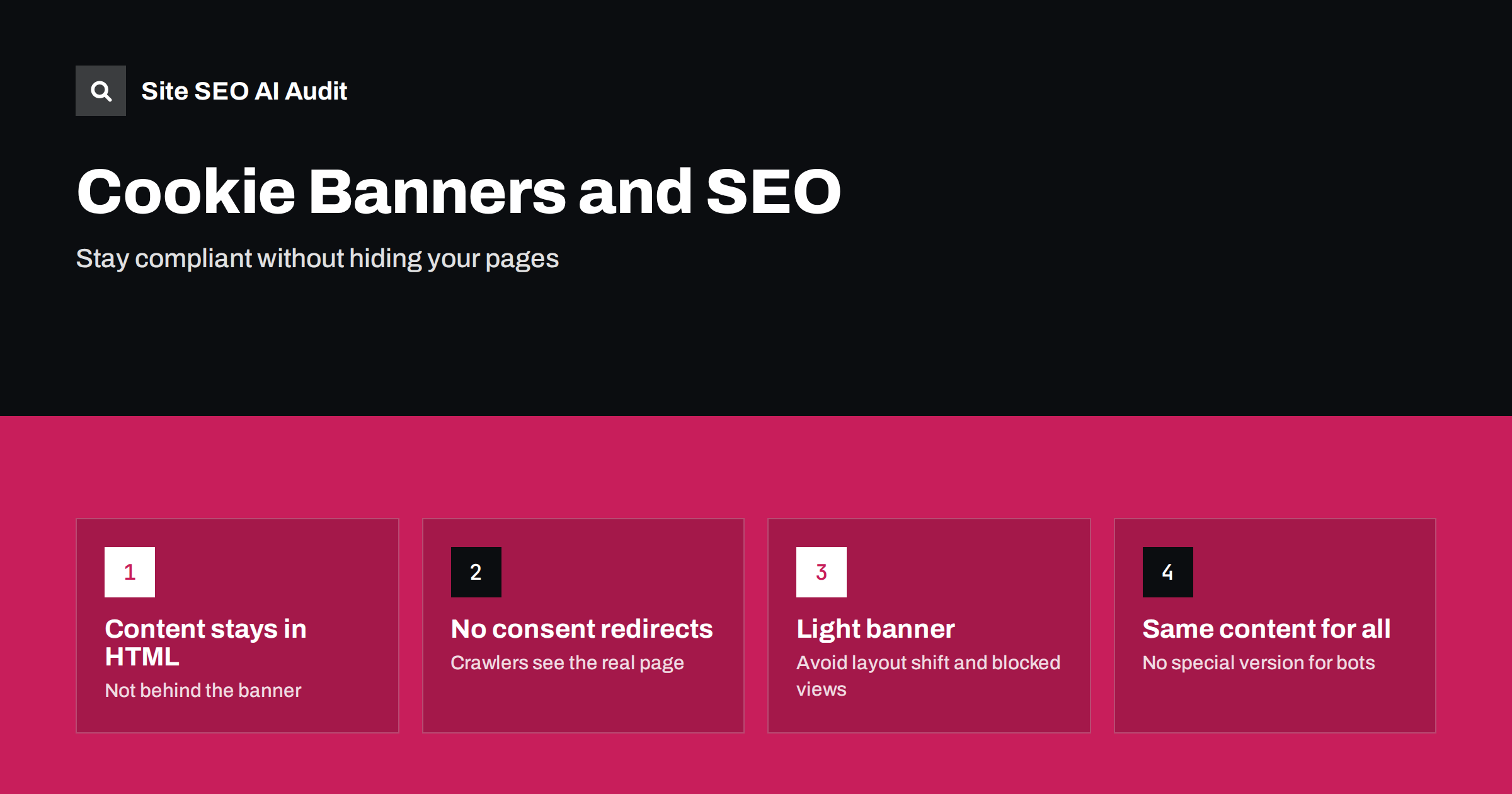 Cookie Banners and SEO: Avoid Hiding Your Content