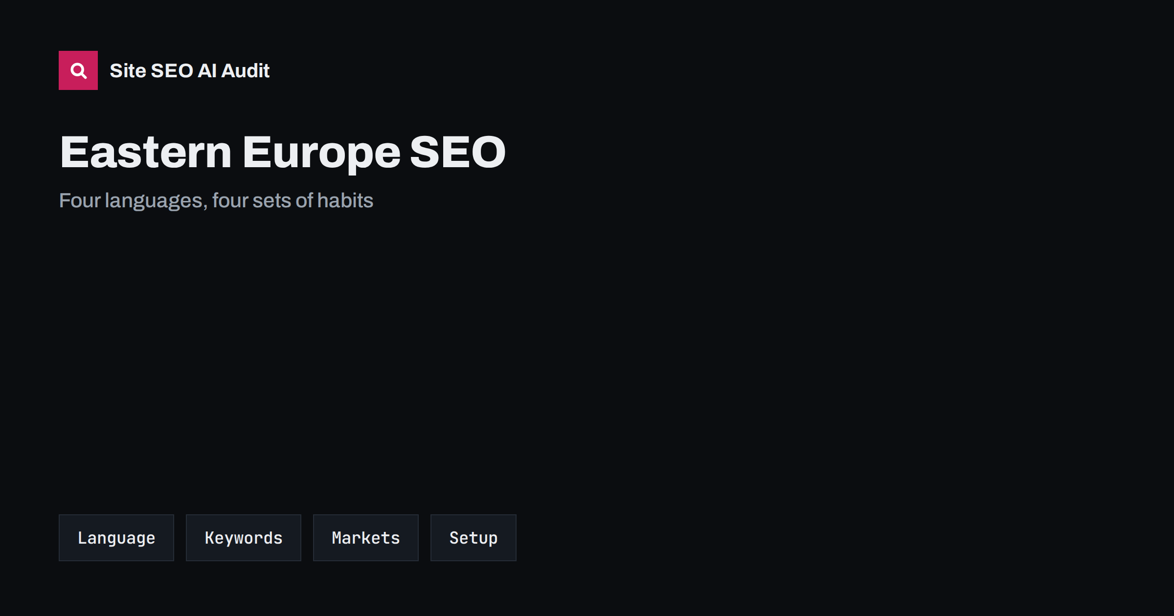Eastern Europe SEO: Polish, Czech, Romanian, Ukrainian