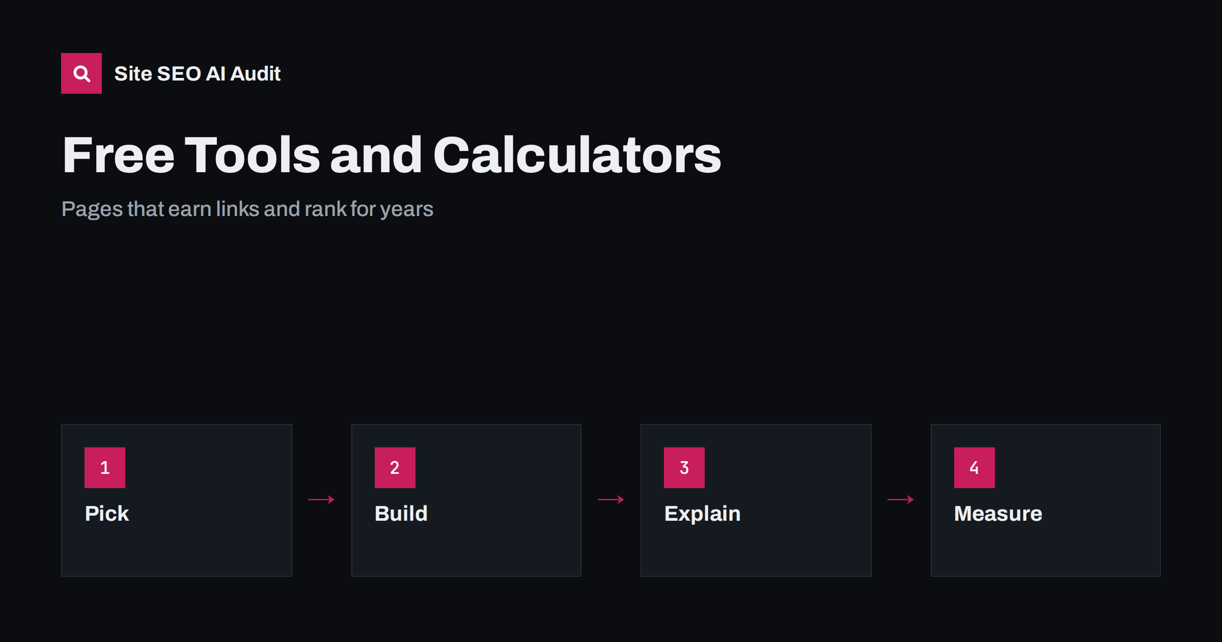 Free Tools and Calculators: Pages That Earn Links