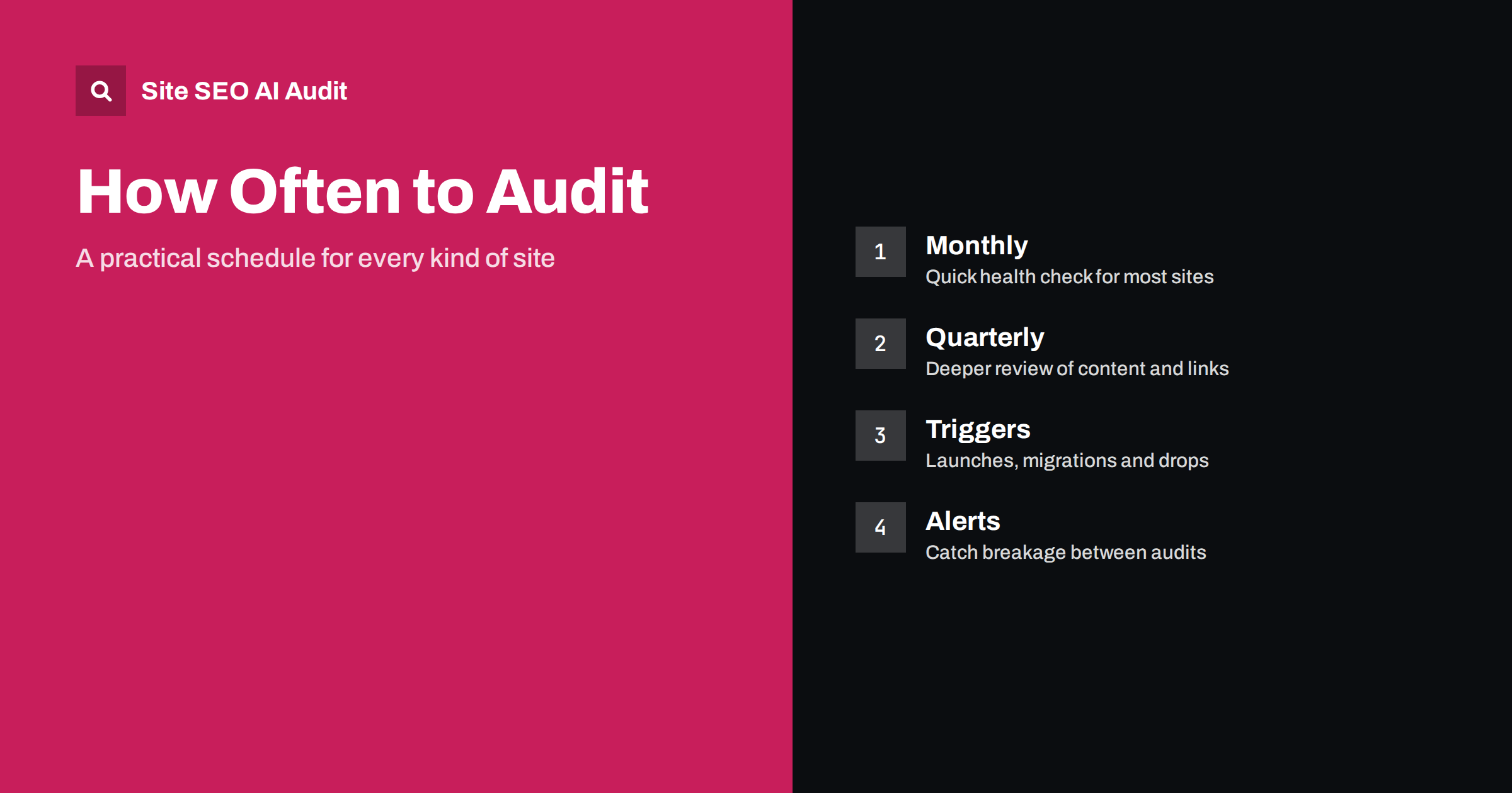 How Often Should You Run an SEO Audit? A Practical Schedule