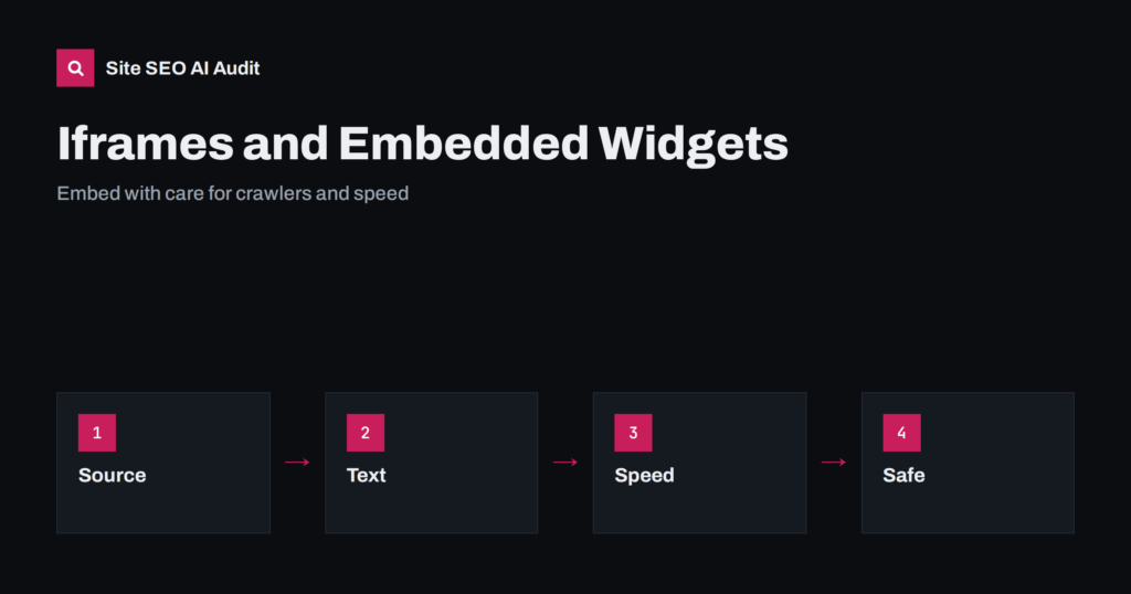 Iframes and Embedded Widgets: Effects on SEO and Speed