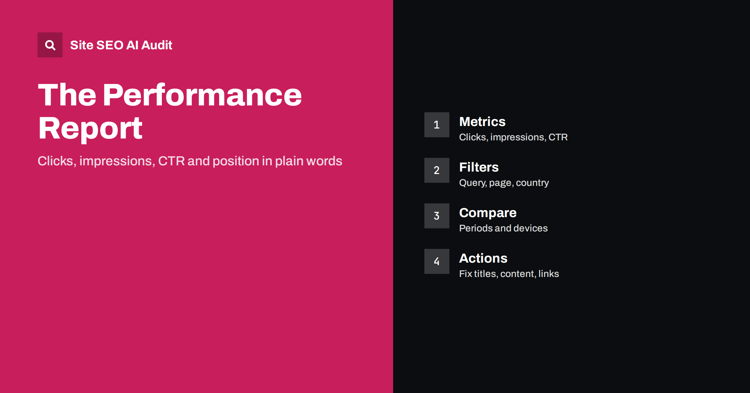 Search Console Performance Report: How to Read It