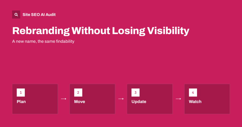 Rebranding and SEO: Changing Your Business Name Safely