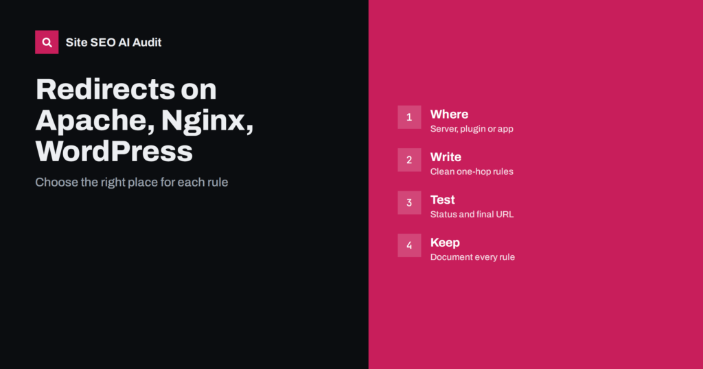 How to Set Up Redirects on Apache, Nginx and WordPress