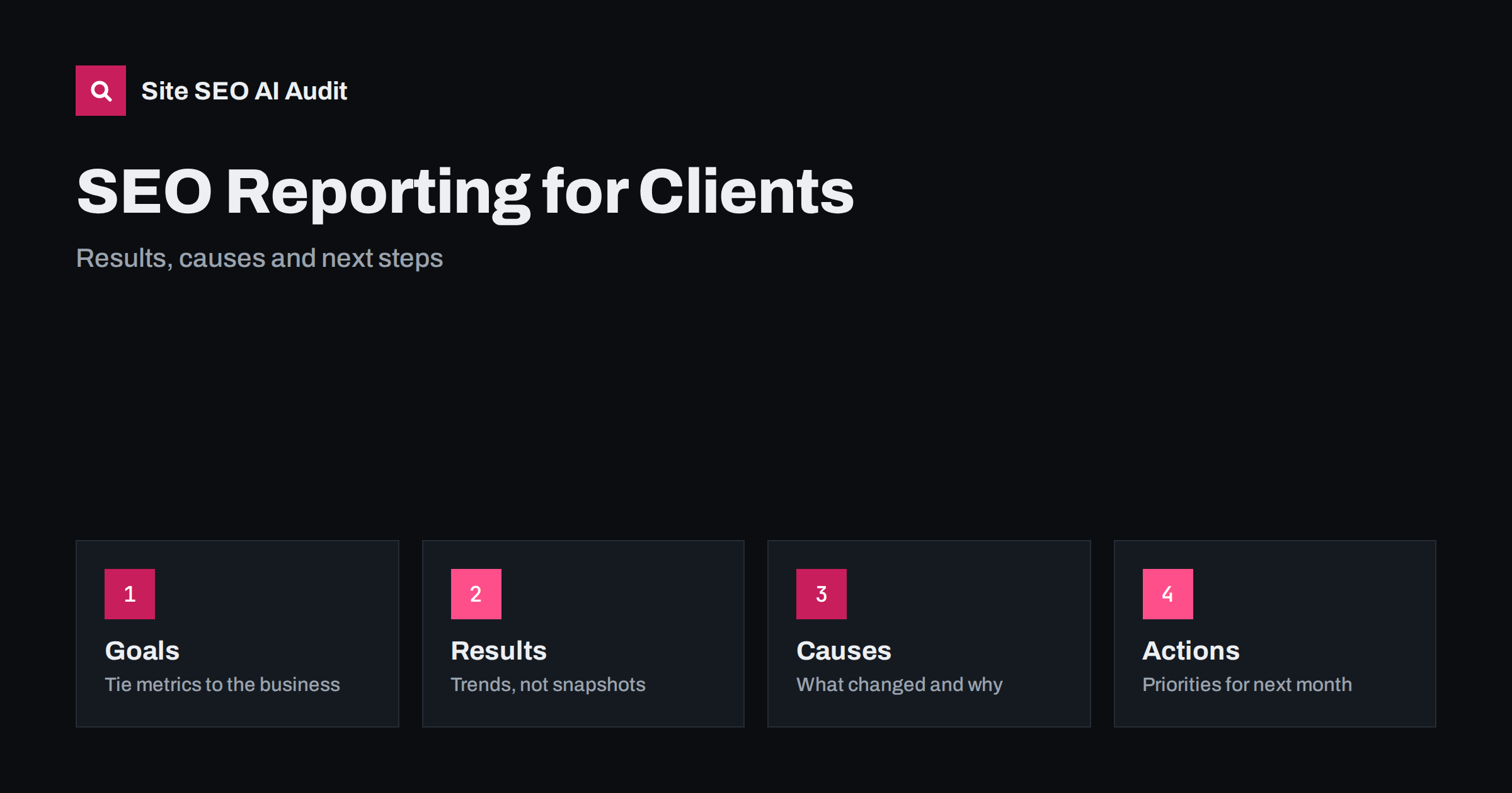 SEO Reporting for Clients: What to Include and Skip