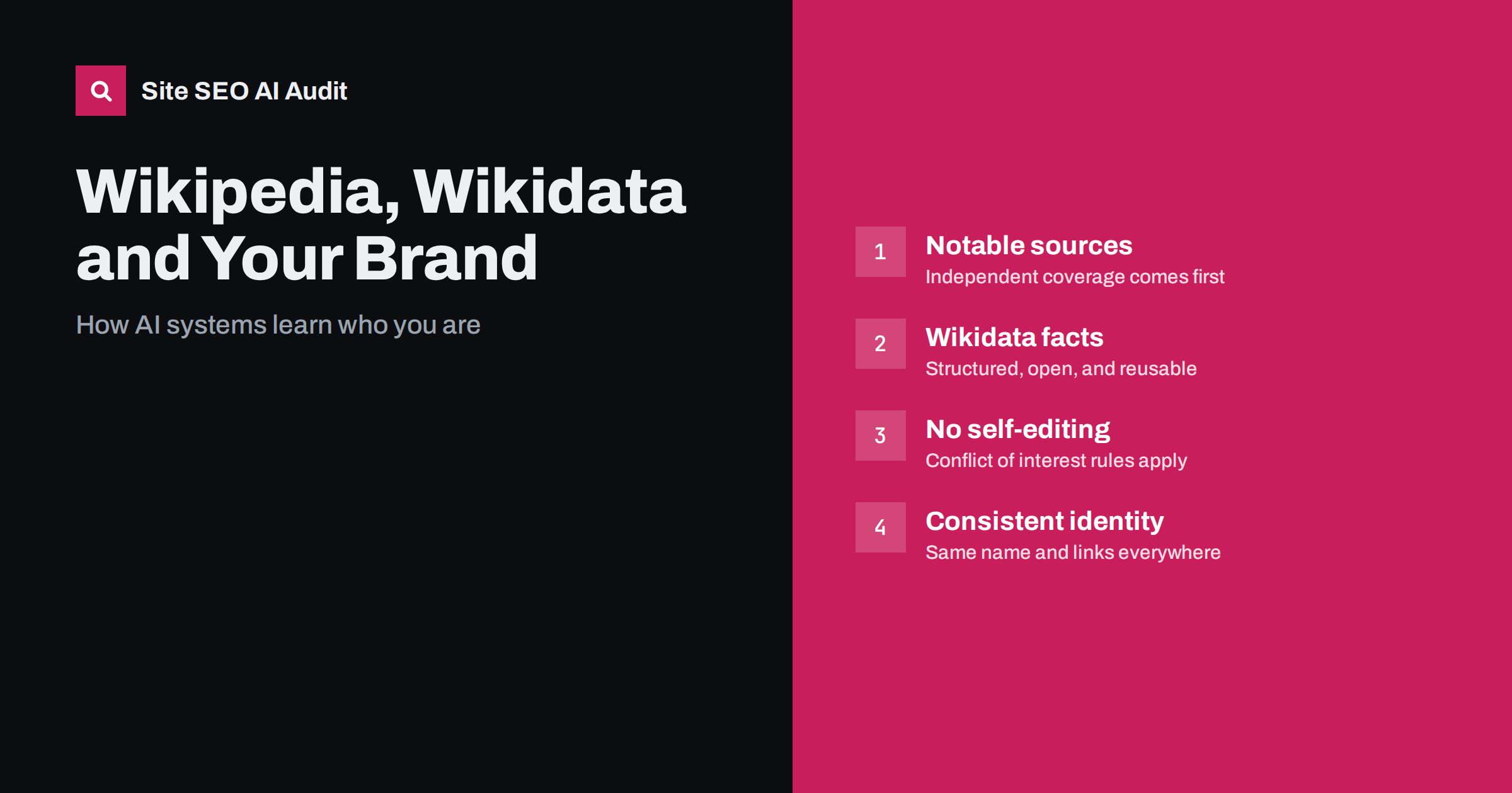 Wikipedia and Wikidata: Do They Help Brands in AI Search?