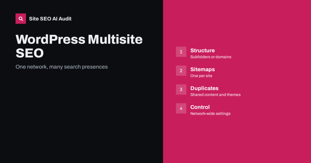 WordPress Multisite SEO: Networks, Domains and Sitemaps